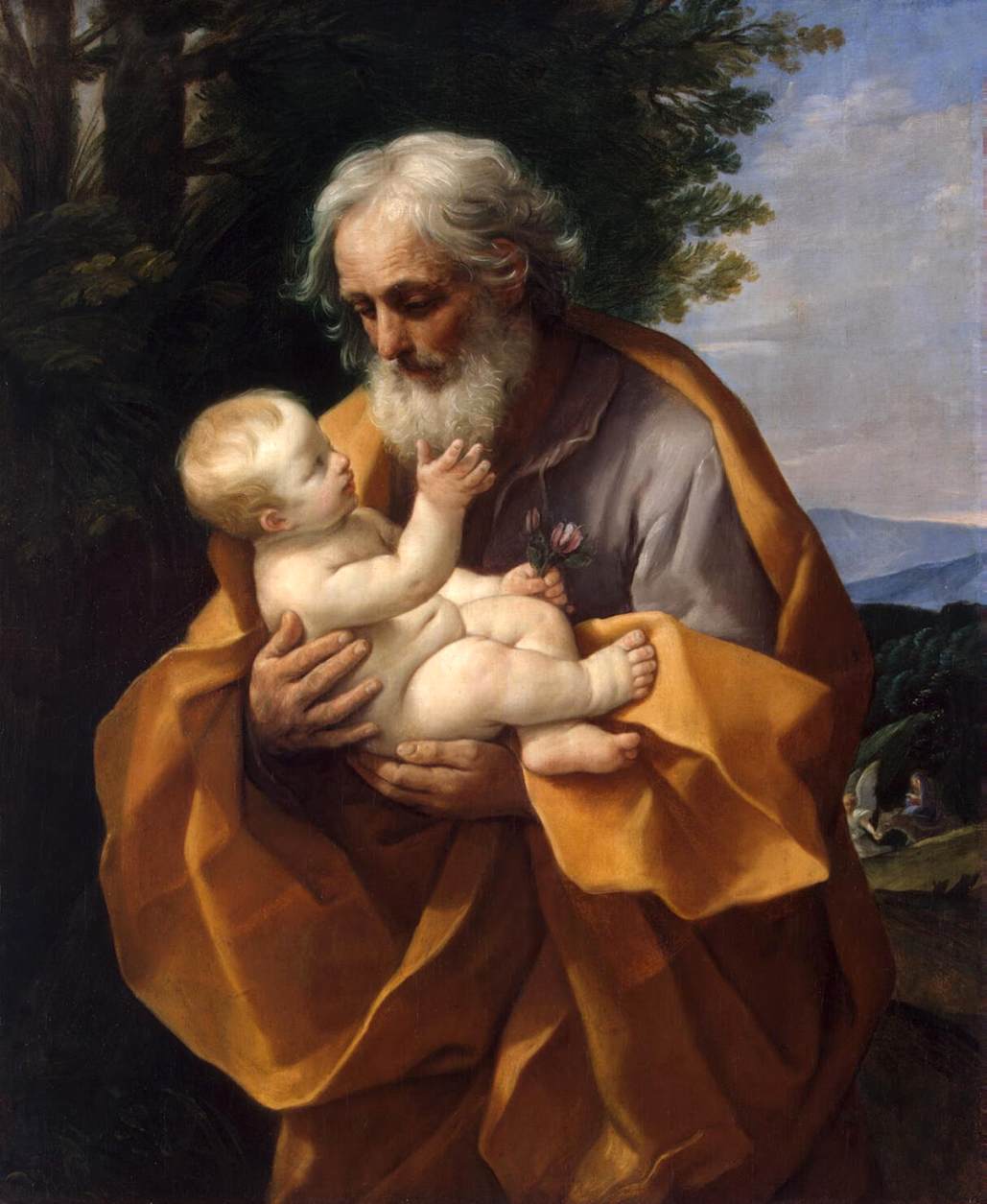 Guido Reni, Saint Joseph with the Infant Jesus