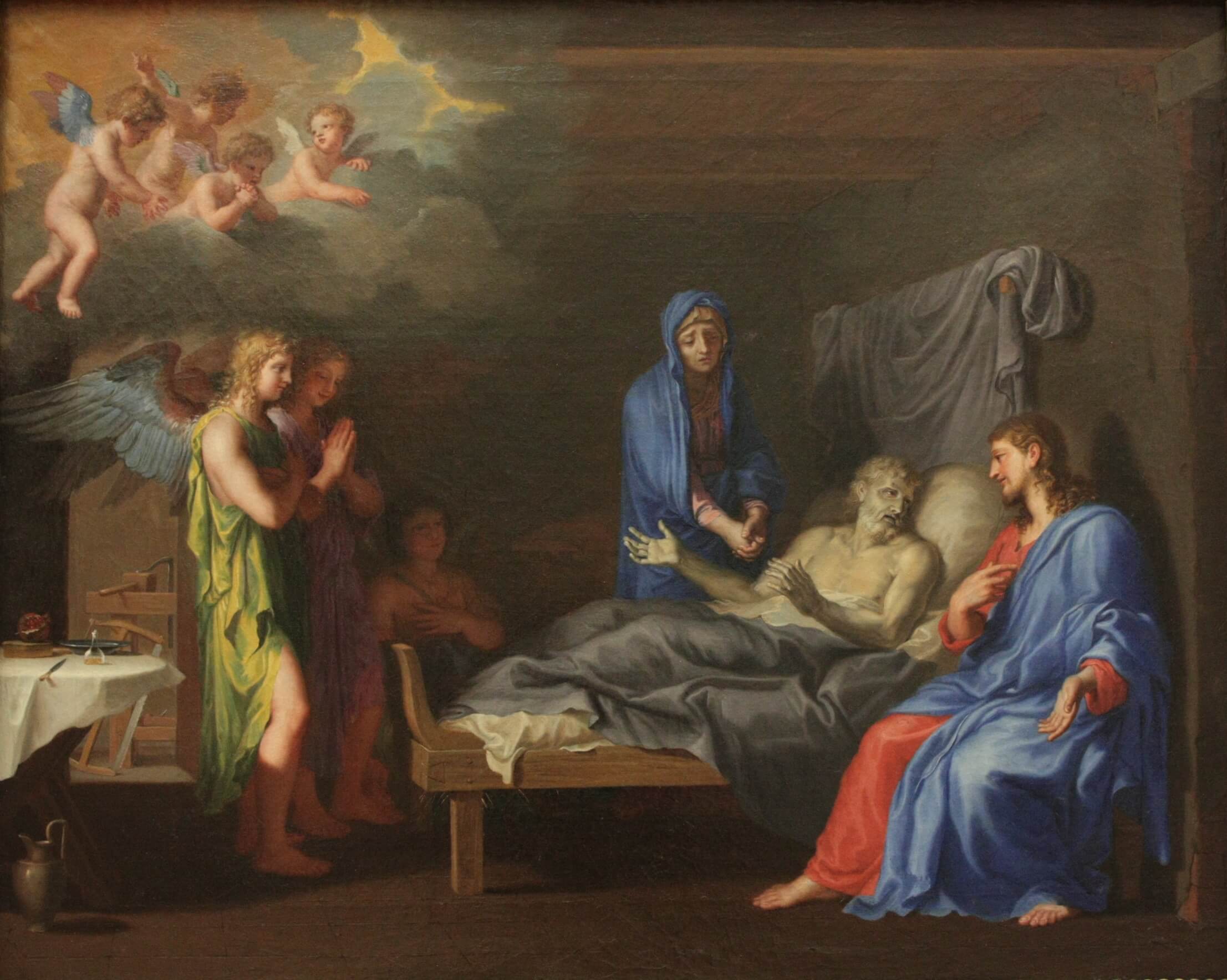 Jacques Stella, The Death of Saint Joseph