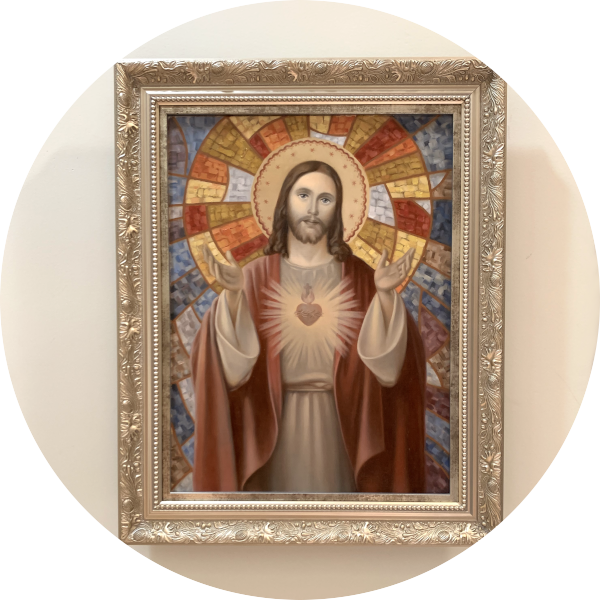 Sacred Heart of Jesus painting