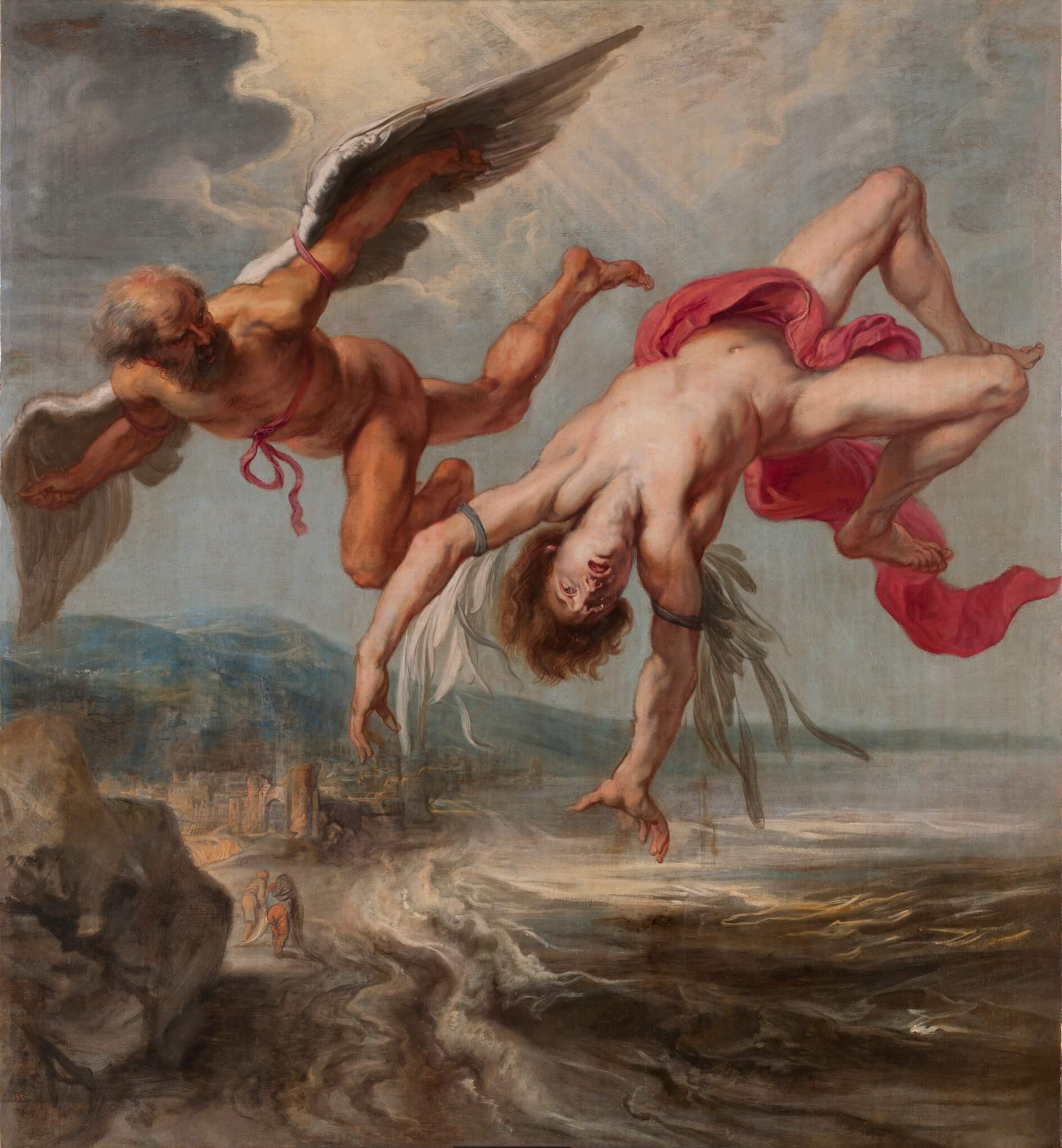 Jacob Peter Gowy, The Fall of Icarus